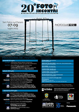 14° PORTFOLIO IN ROCCA | Tappa Portfolio Italia FIAF 2023 – Festival Fotografico dal 7 al 9 Luglio 2023 – San Felice su Panaro (MO)