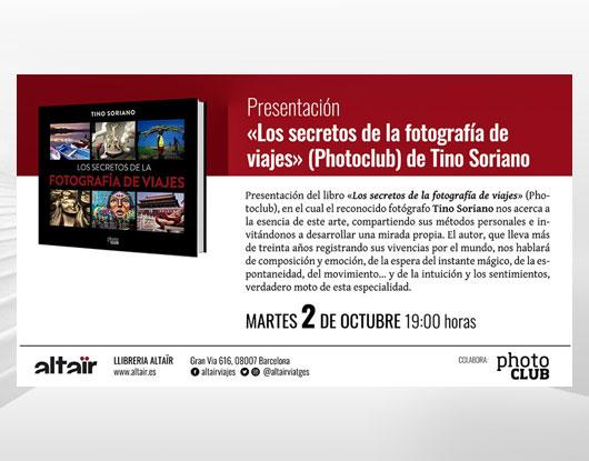 Presentación del libro "Los secretos de la Fotografía de Viajes"