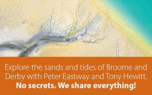 Join Canson Infinity Ambassadors Peter Eastway and Tony Hewitt on an aerial photography experience