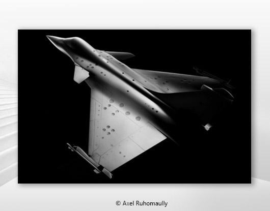 Axel Ruhomaully annonce sa nouvelle exposition avec le soutien de Dassault Aviation