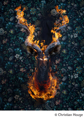 Christian Houge's latest work features in the touring exhibition 'Facing Fire' 