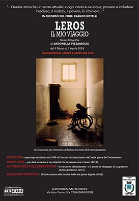 LEROS – IL MIO VIAGGIO – Mostra fotografica in ricordo del Prof. Franco Rotelli dal 9 Marzo al 7 Aprile 2024 – Casalmaggiore (CR)