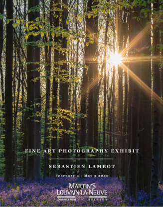Sébastien Lambot launchs a Fine Art Photography exhibit in Louvain-la-Neuve 
