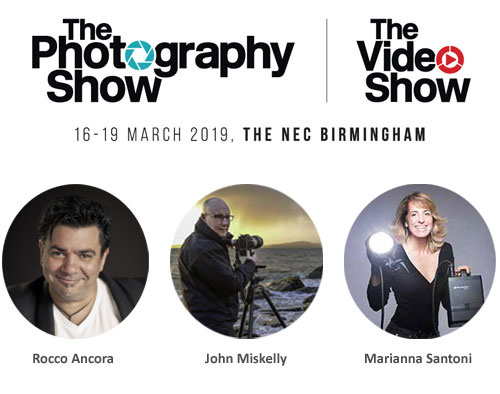 The Photography Show, 16th March, Event with R. Ancora, M. Santoni and J. Miskelly