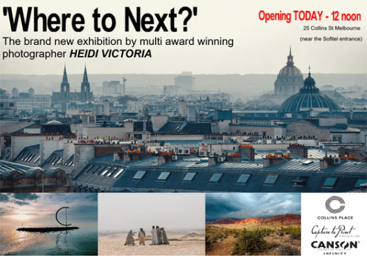 'Where to Now' by Heidi Victoria opens in Melbourne