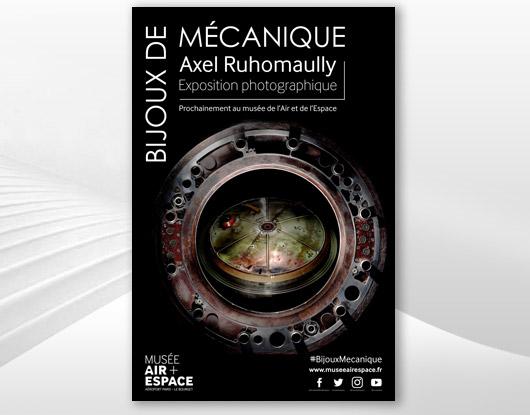 Exposition d'Axel Ruhomaully au Musée de l’Air et de l’Espace