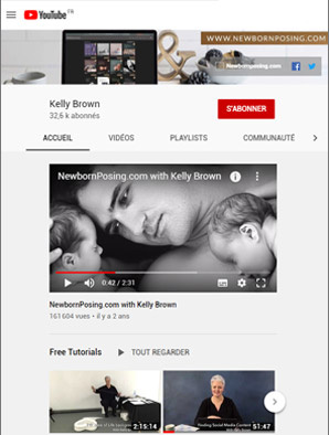 Kelly Brown offers free tutorials on-line