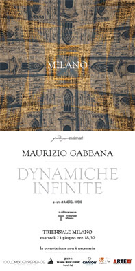 Italian photographer, Maurizio Gabbana, presents Dynamiche Infinite in Milan